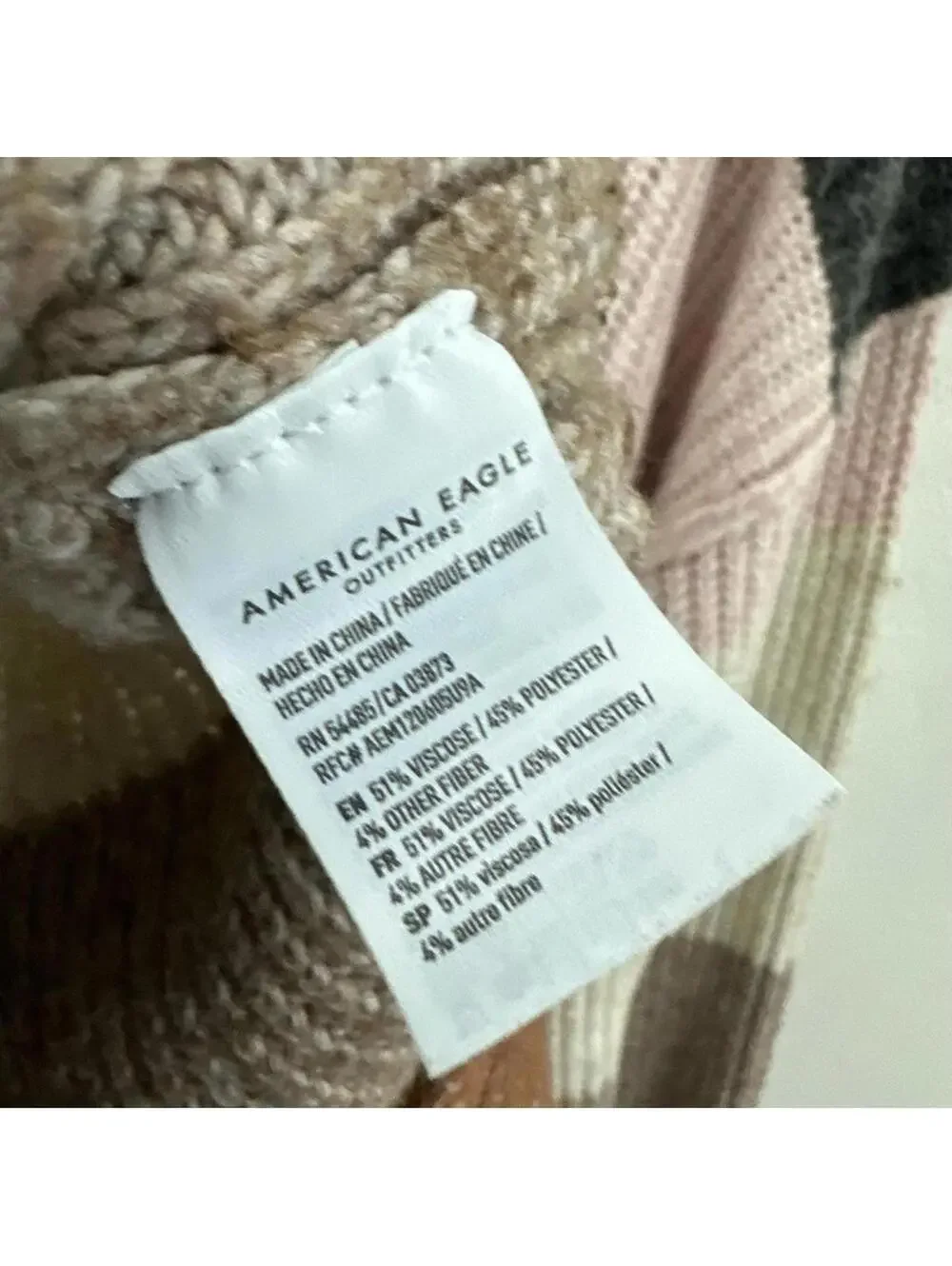 AE American Eagle Women’s Oversized Dreamspun Crew Neck Sweater Size M ...